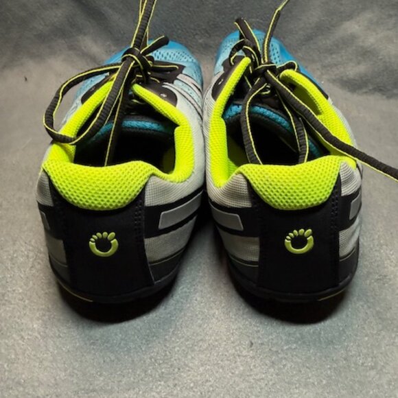 Xero Shoes HFS Men’s 11 Minimalist Running Shoes Blue Black Yellow Barefoot